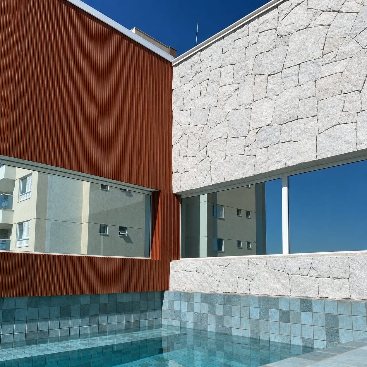 Pedra Bossa Nova aplicada em projeto